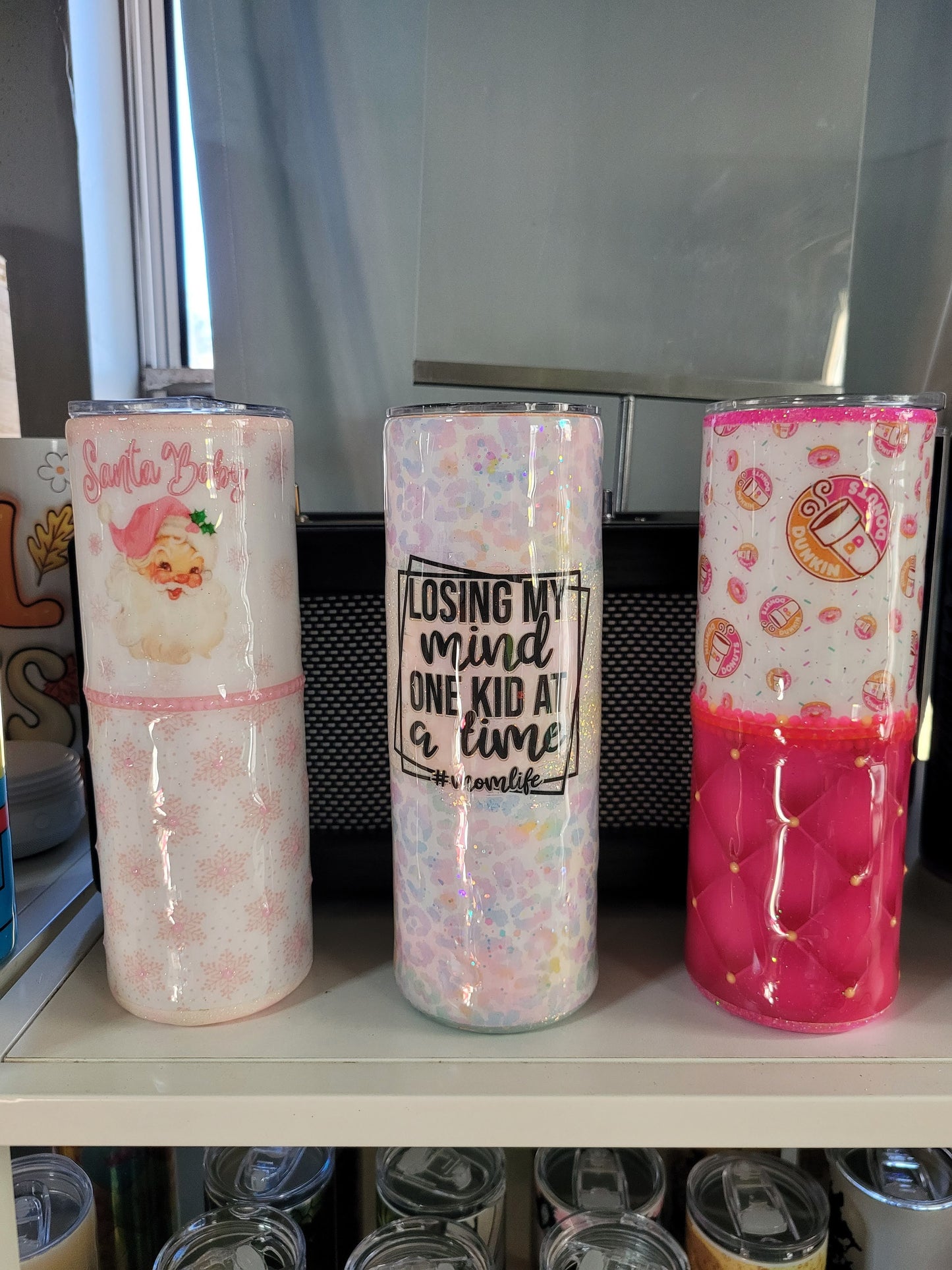 Custom 20oz glitter