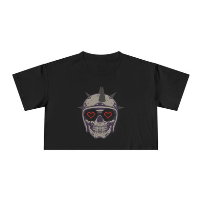 Punk Skull Crop Tee