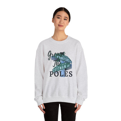 Grease The Poles Crewneck