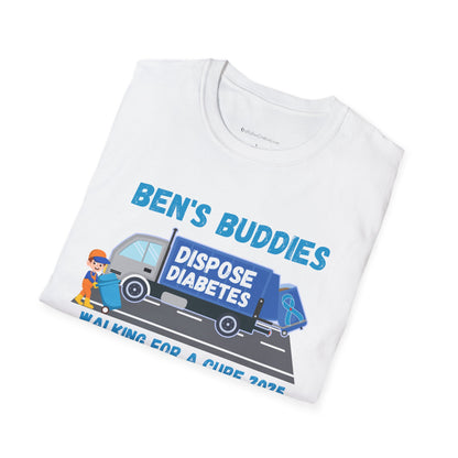 Ben's Buddies Diabetes Awareness T-Shirt, Unisex Softstyle Tee for Fundraising, Walking for a Cure 2023, Health Awareness Shirt, Gift [...]