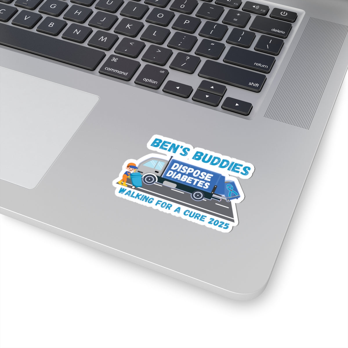 Diabetes Awareness Kiss-Cut Stickers | Fundraising, Motivational, Support, Custom Stickers for Events, Gifts