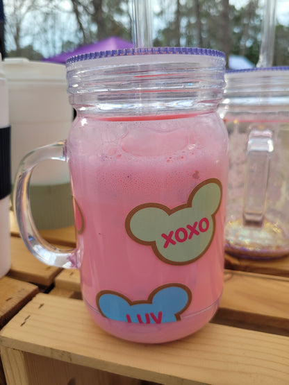 Snowglobe Mason Jar