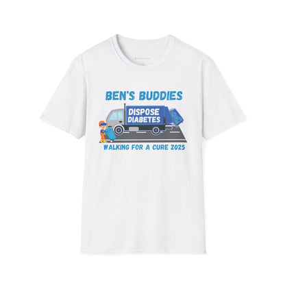 Ben's Buddies Diabetes Awareness T-Shirt, Unisex Softstyle Tee for Fundraising, Walking for a Cure 2023, Health Awareness Shirt, Gift [...]